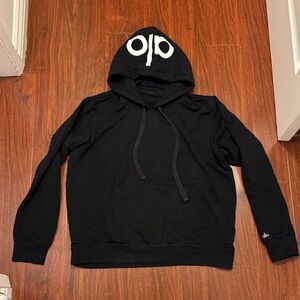 ALO Yoga Logo Sweatshirt, Size Large